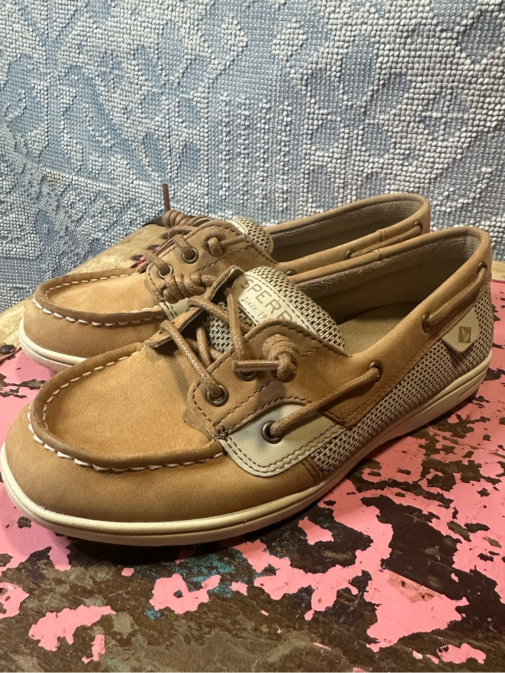 SPERRY kids boat shoes sz 3
